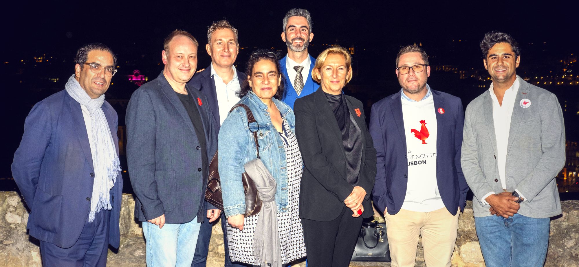 Membres de La French Tech Lisbonne au château de São Jorge